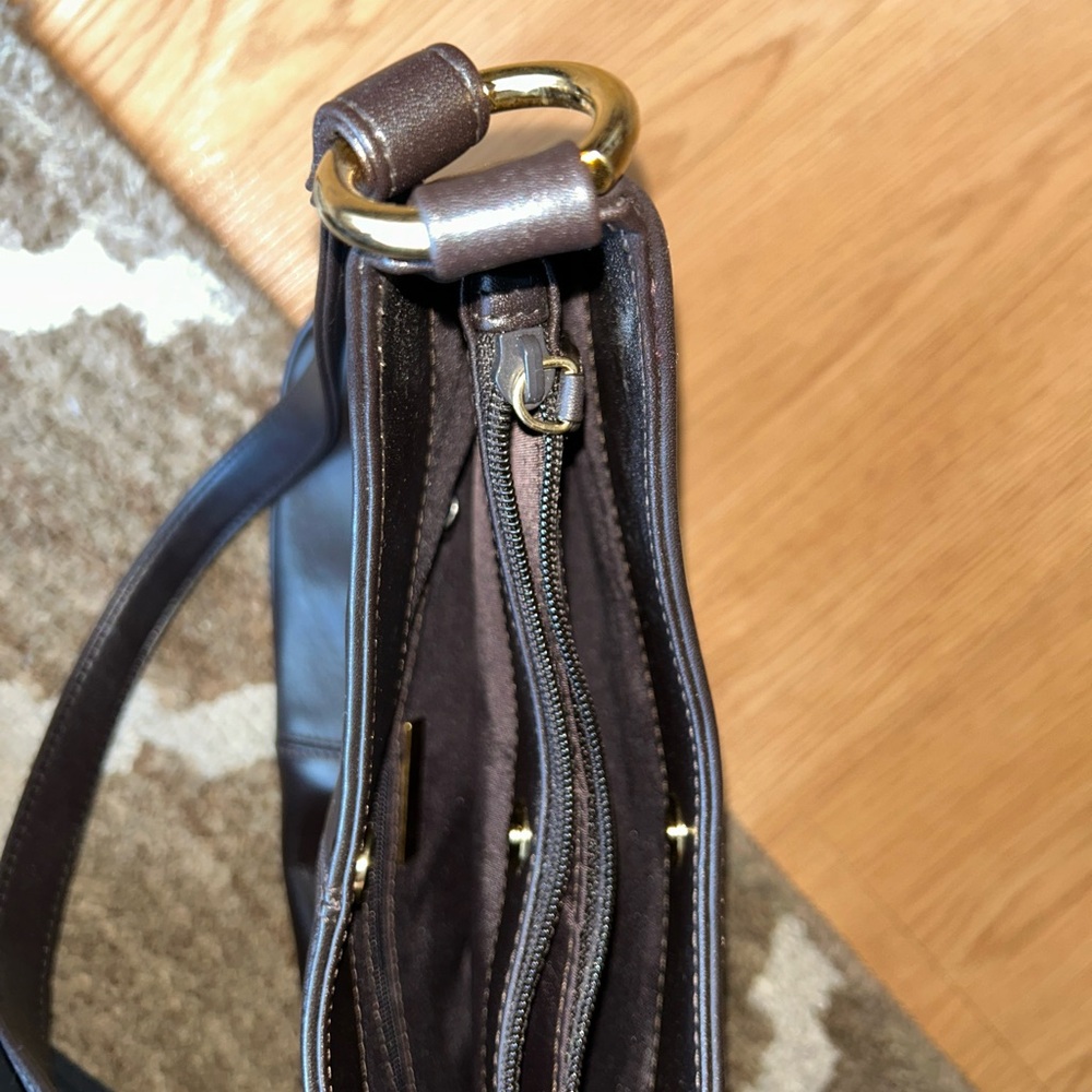 Giani Bernini  dark brown Leather Women's Bag - Picture 7 of 7
